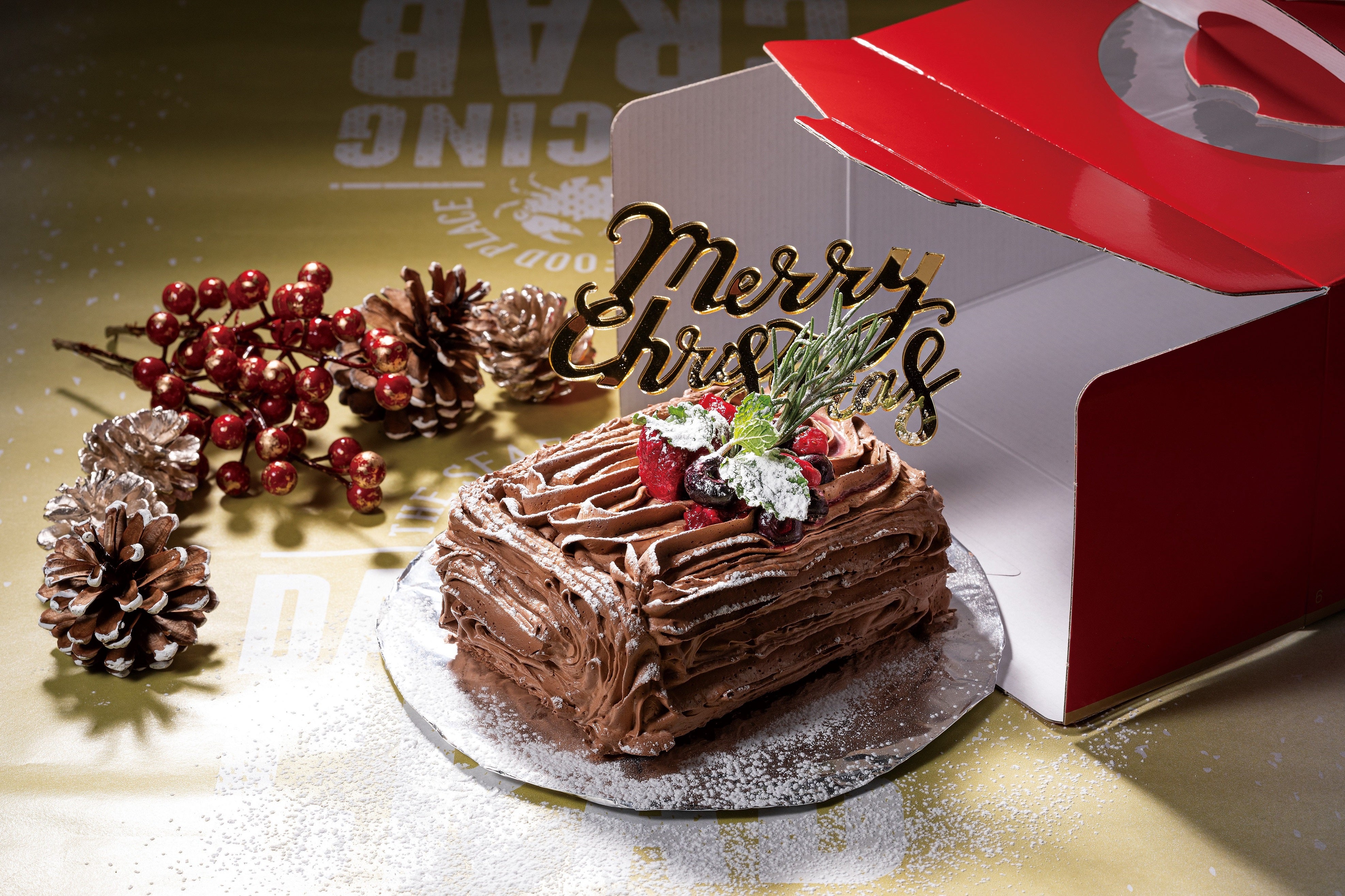 美味しくて楽しいクリスマス！手づかみシーフードレストラン