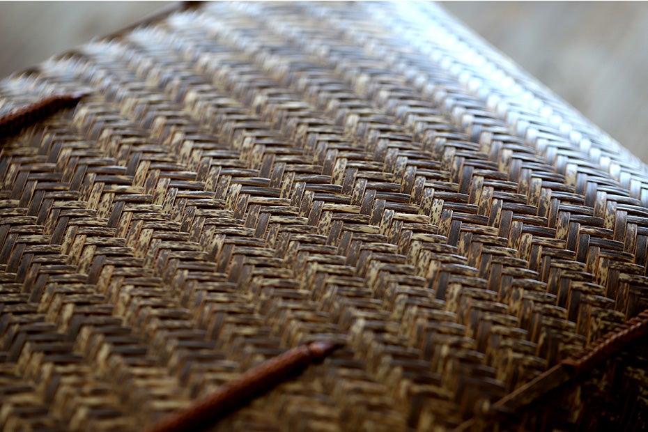 渡辺竹清作 虎竹網代手提籠バッグの販売を開始しました。 | 株式会社