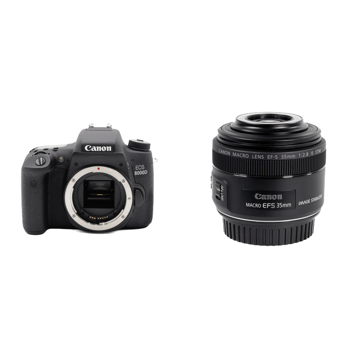 レンタル - Canon(キヤノン) EOS 8000D ボディ | カメラと交換レンズの