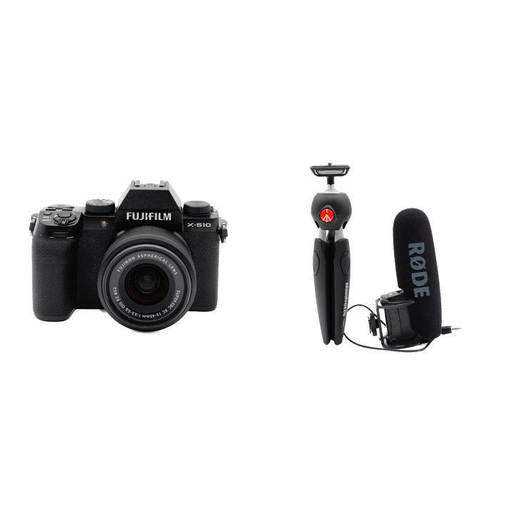 レンタル - FUJIFILM(富士フイルム) X-S10 XC15-45mmレンズキット