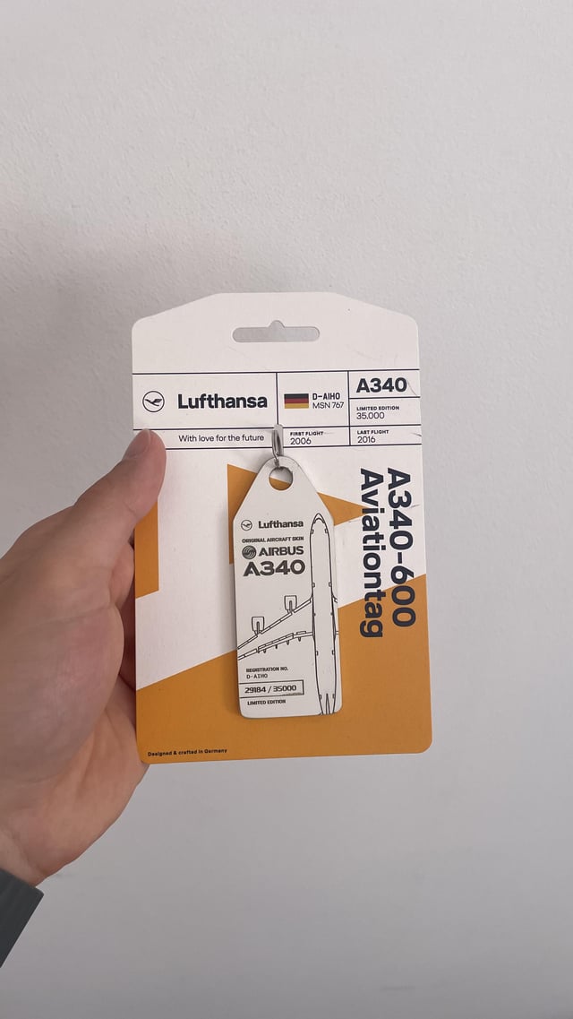 Finally got my hands on the A340-600 Aviationtag : r/aviation