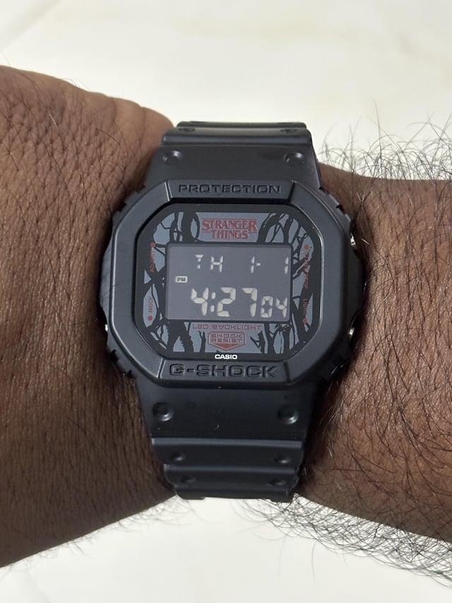 Stranger things G-shock collab 2025 : r/gshock