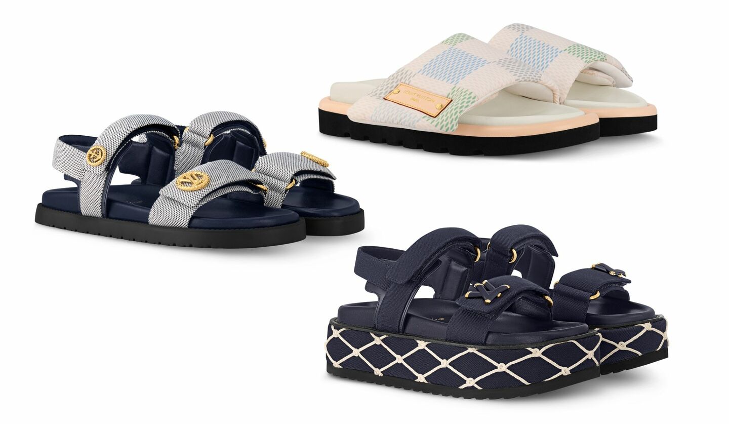 足どり軽やか！「ルイ・ヴィトン」の新作サンダル3選｜合わせやすいの