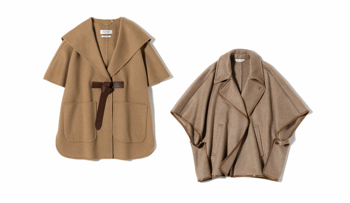 スマートに装える「マックスマーラ」の最新アウター｜キャメル