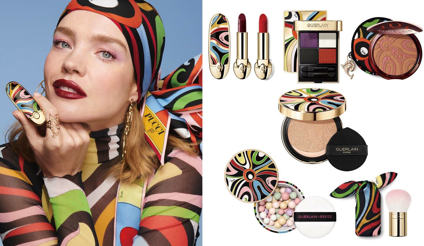 ゲラン×エミリオ・プッチ】キャッチーな装いに心奪われる“魅せたい