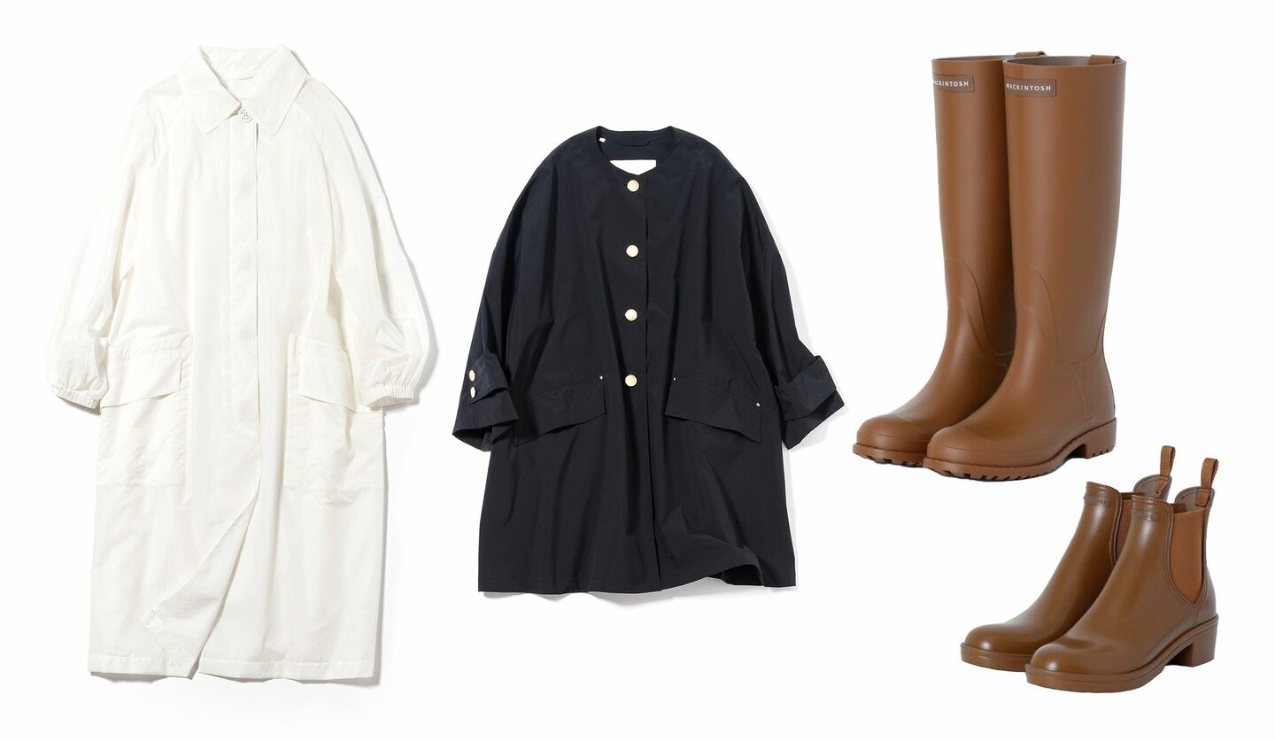 マッキントッシュ」の機能性とエレガンスを両立した撥水ウエア＆レイン