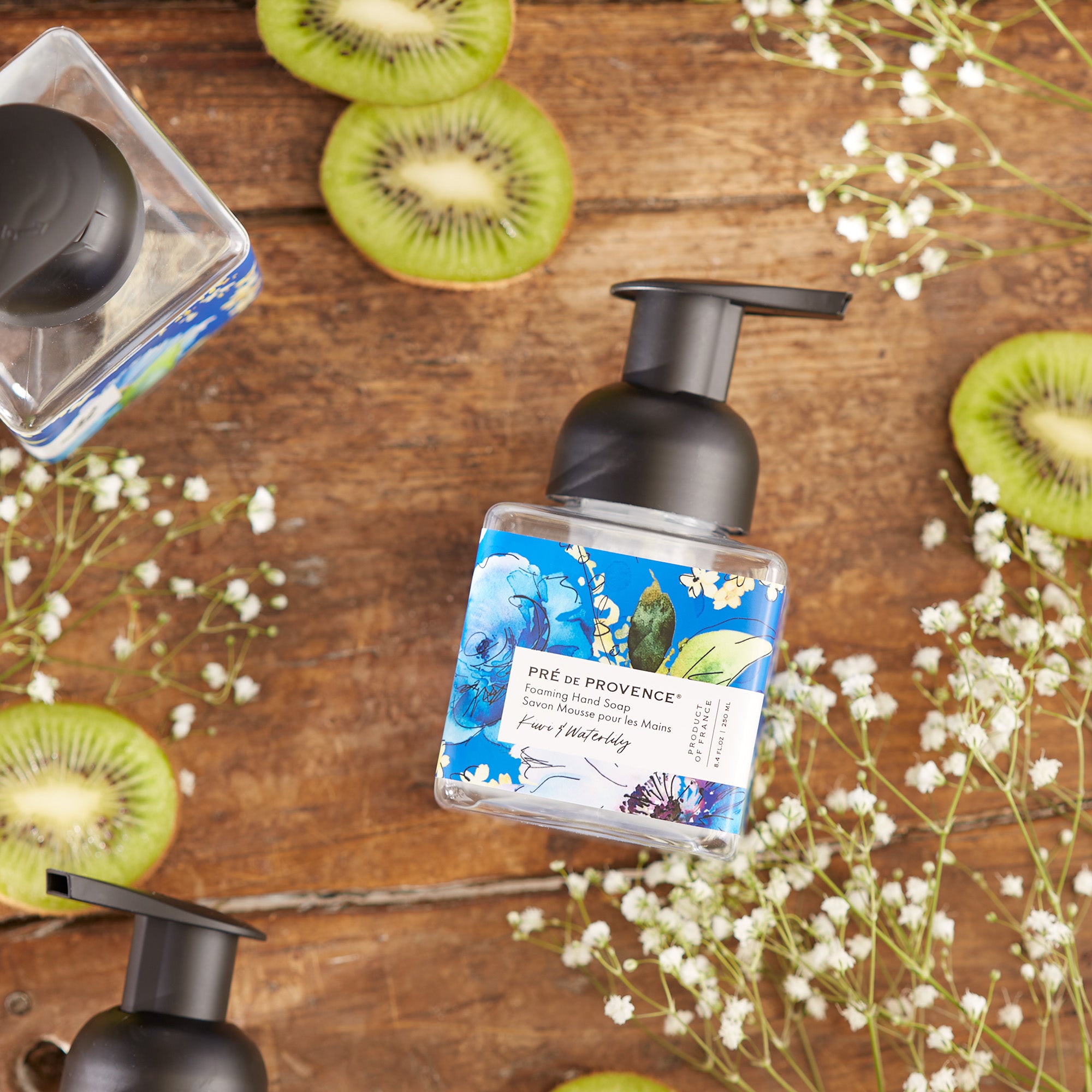 Le Jardin - Kiwi & Waterlily Foaming Soap – Pré de Provence