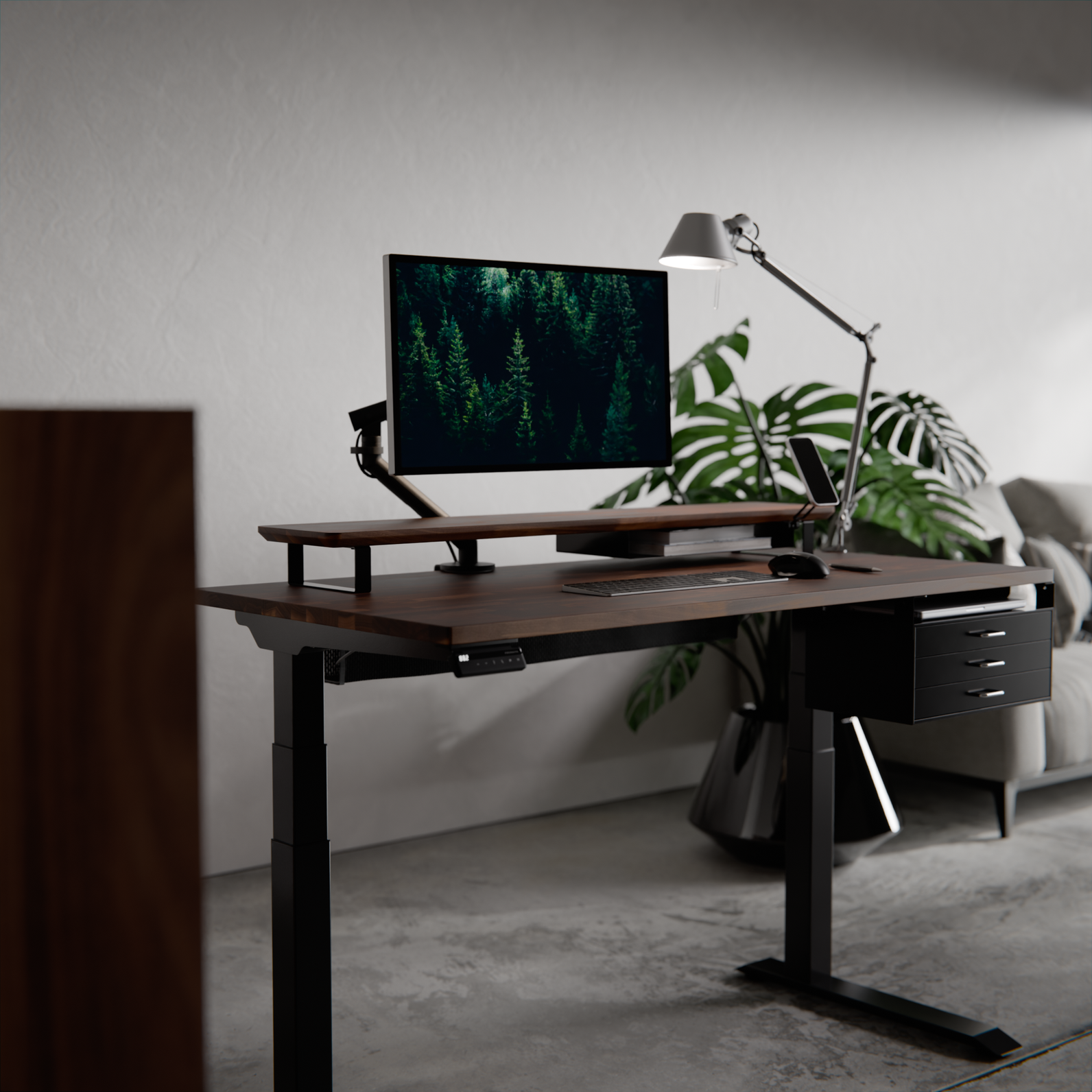 電動昇降デスク用天板 BOARD - DOME for FlexiSpot E7 Pro | PREDUCTS