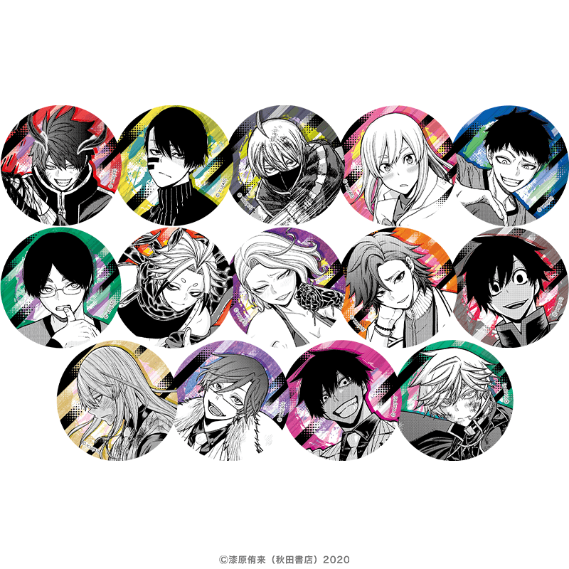 桃源暗鬼 グリッター缶バッジ（全14種） | PremiumStore.jp