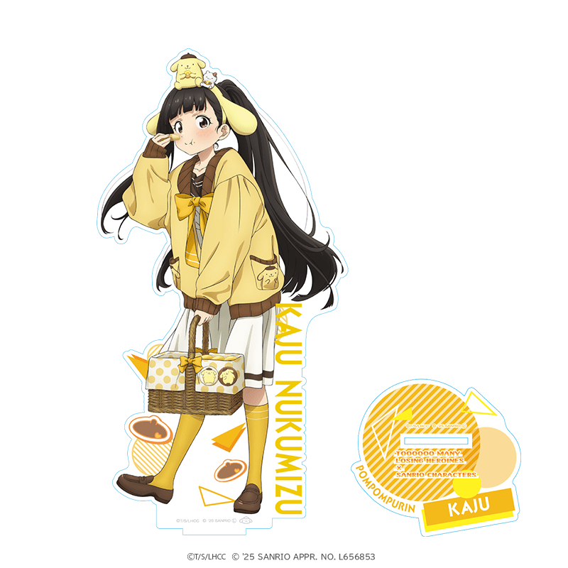 負けヒロインが多すぎる！×サンリオキャラクターズ 箔押しBIGアクリル