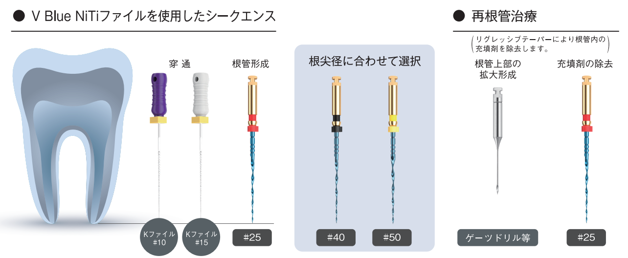 プレミアムプラスジャパン｜Premium Plus Japan｜V Blue NiTi ファイル