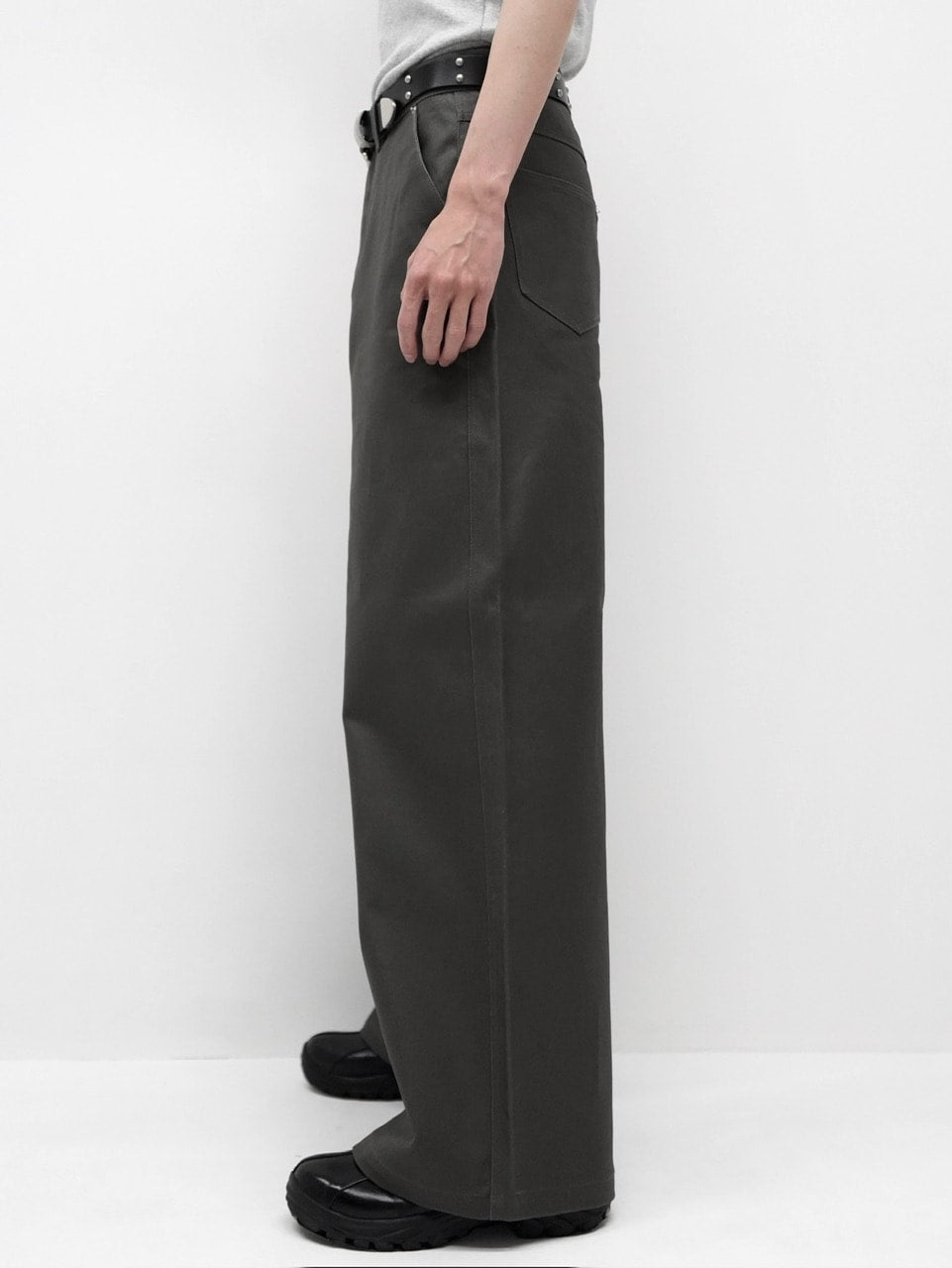 CS】coated wide denim pants – PRESSING WEB SHOP