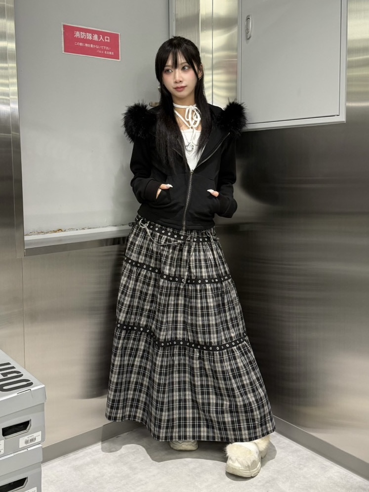 受注制【nmtc +】fur zip up hoodie (2color) / 【エヌエムティーシー