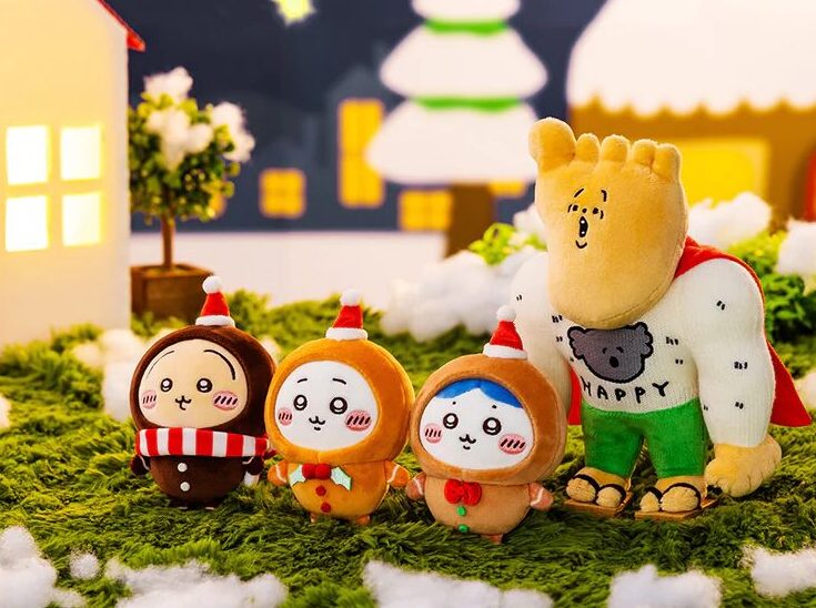 2024年クリスマスも【ちいかわ】と一緒！「ジンジャーマンマスコット