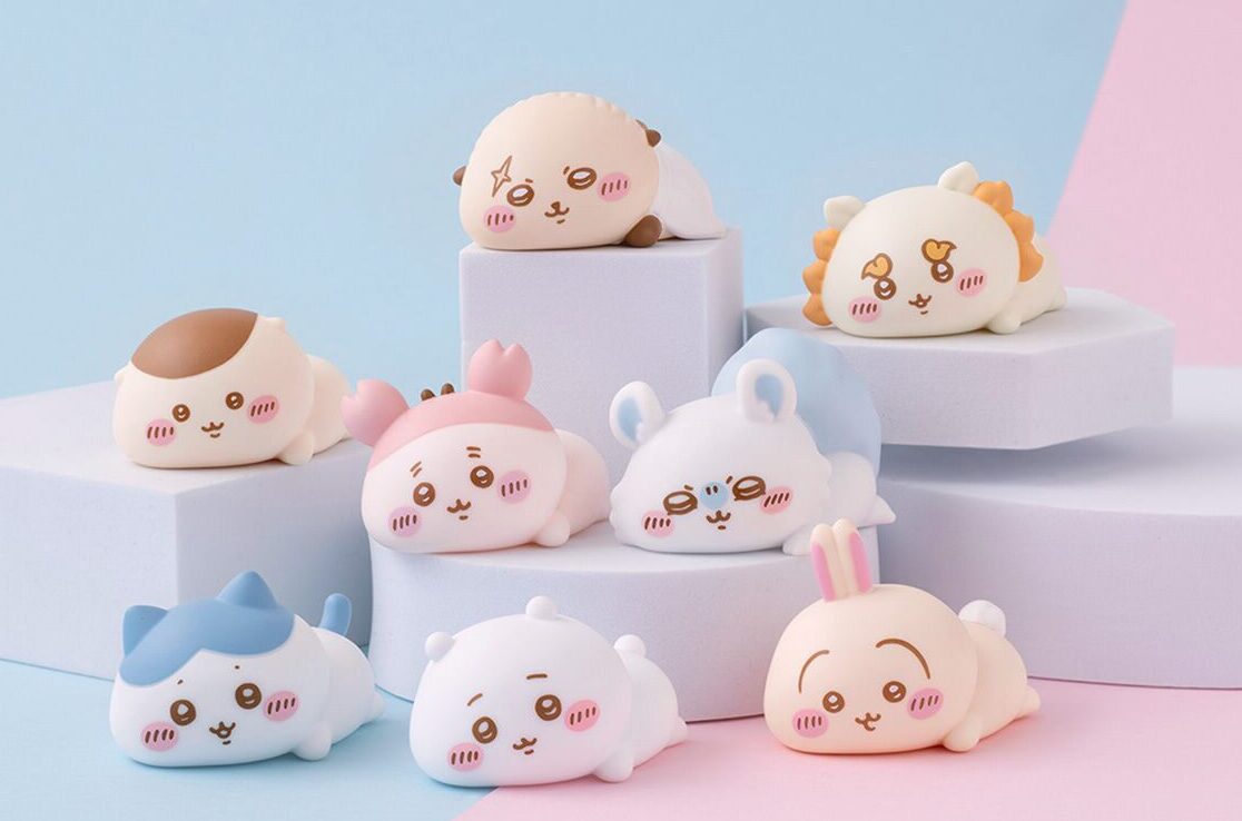 ちいかわ】ぷにぷに癒しのソフビが勢ぞろい♡『もっちりころりん