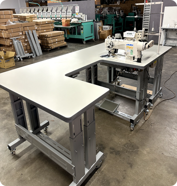 KANSAI SPECIAL FX-4425PW (1/8) Cylinder Bed, 12-Needle Double Chain St