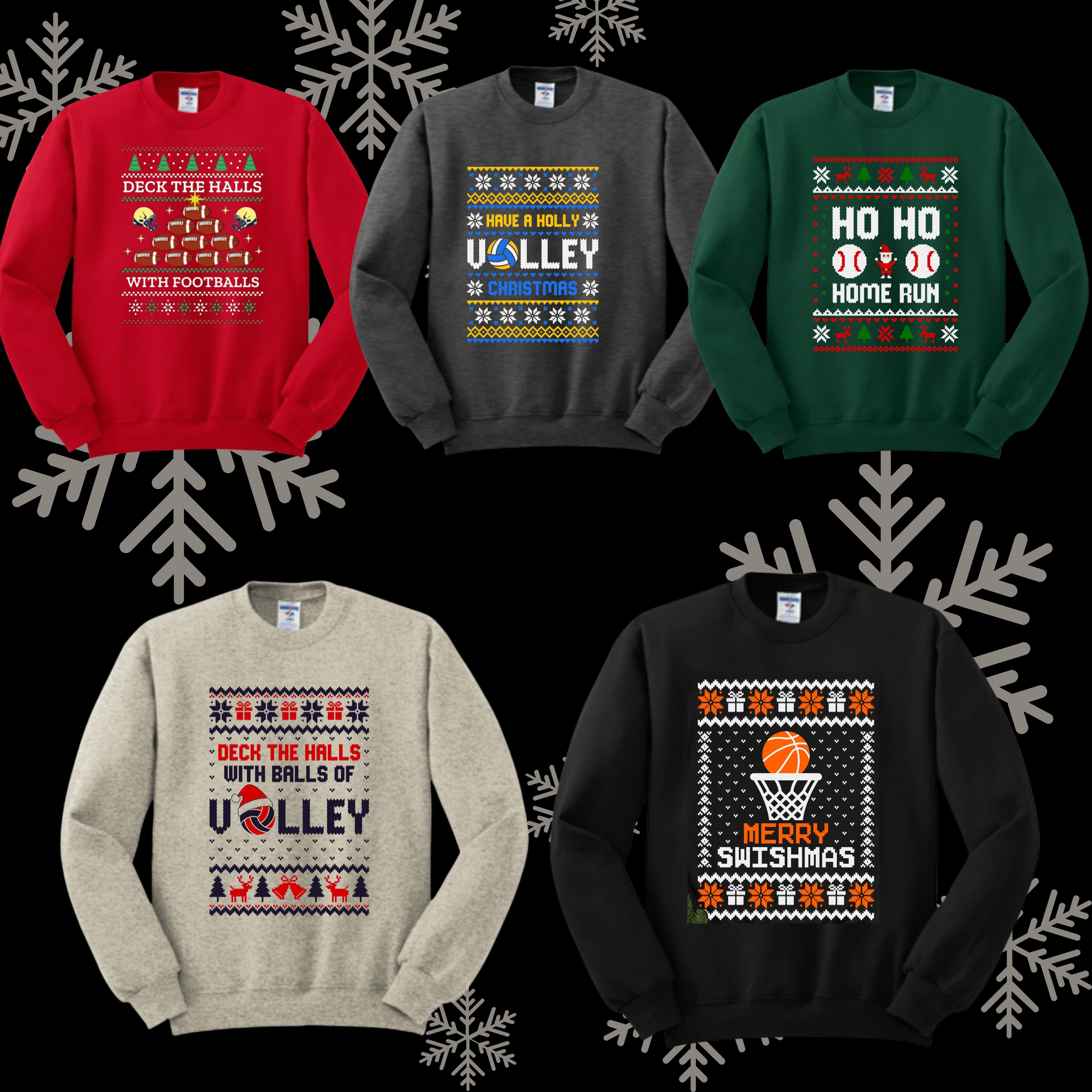 112 - Sport Christmas Crewneck – Print-Ever