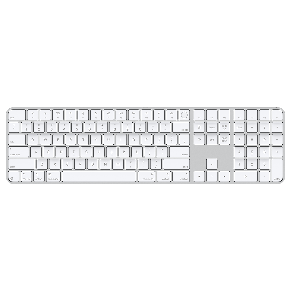 MXK73LL/A - Apple Magic Keyboard with Touch ID and Numeric Keypad