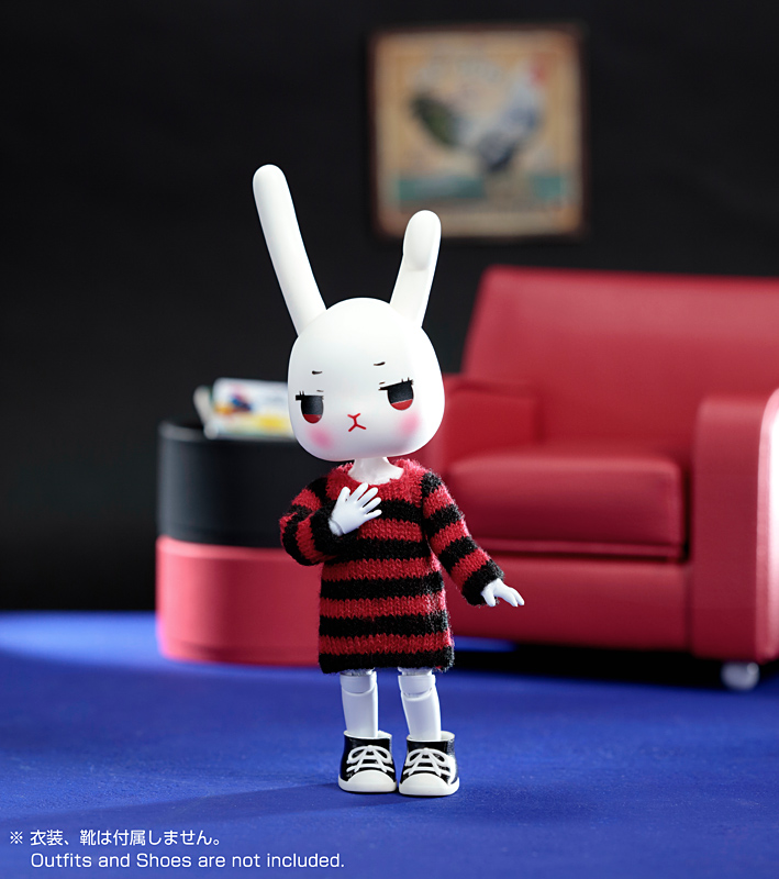 ミニうさぎぃ004(ホワイト) - PetWORKs Store