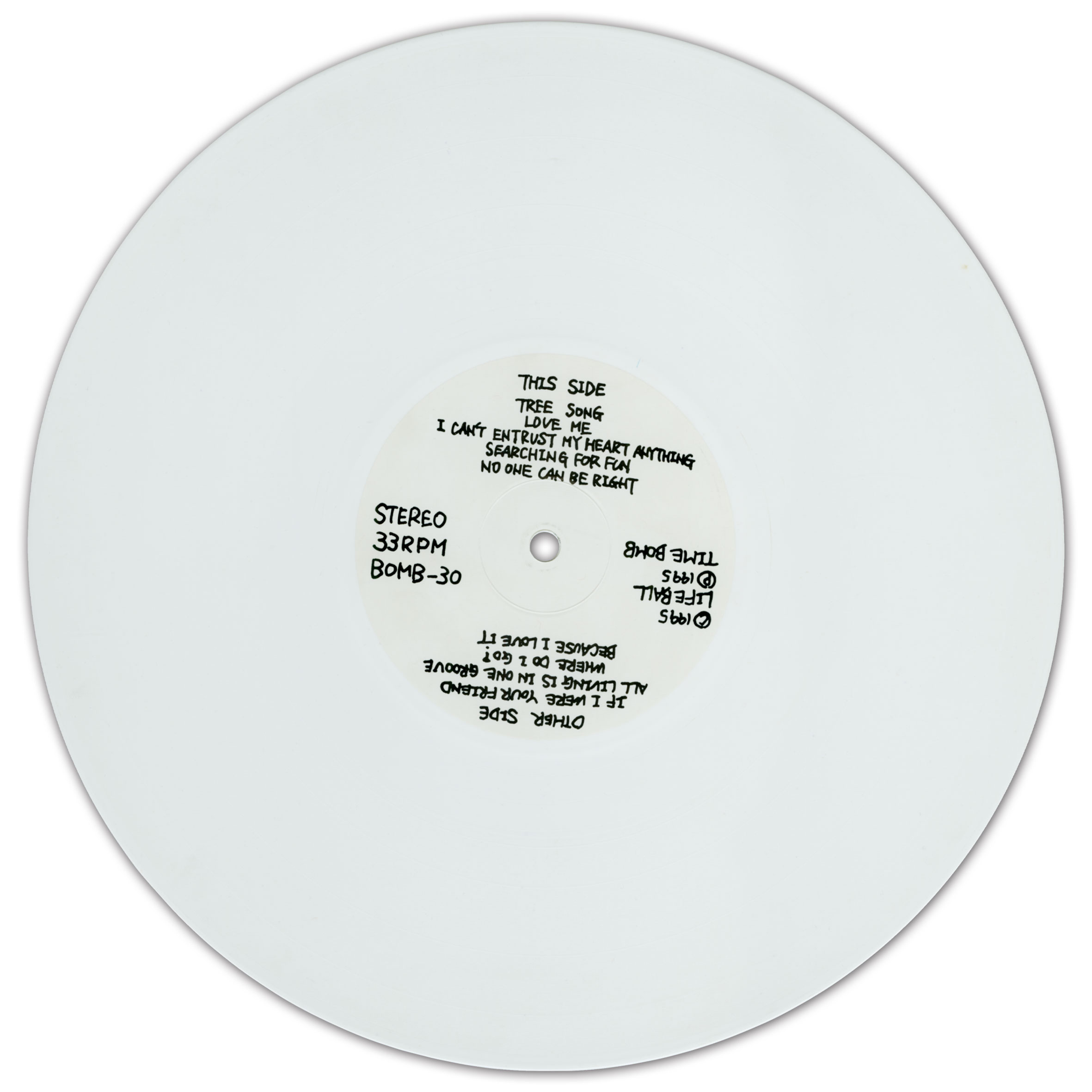 日本盤】Life Ball / Step Wise [JPN ORG.LP | White][10inch | Time