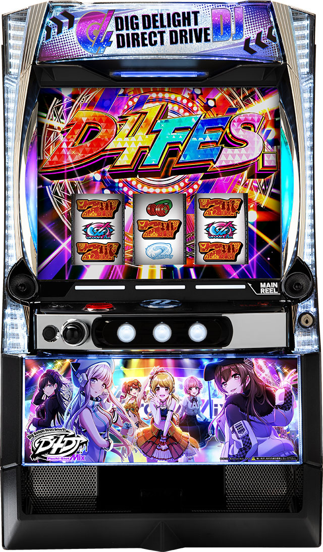 L D4DJ Pachi-Slot Mix│スマスロ スペック 機械割 ボーナス確率 天井