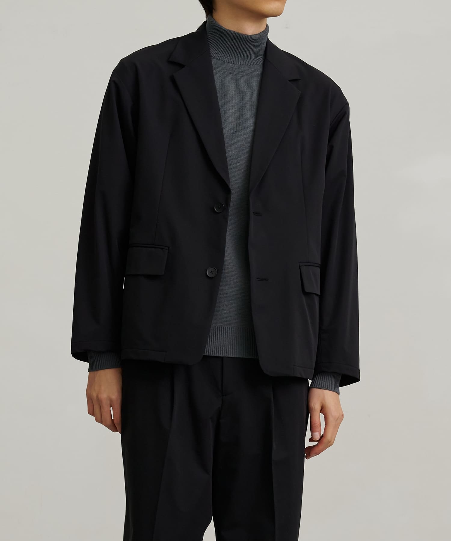 SOLOTEX リラックスジャケット(1 BLACK): : メンズ｜PUBLIC TOKYO