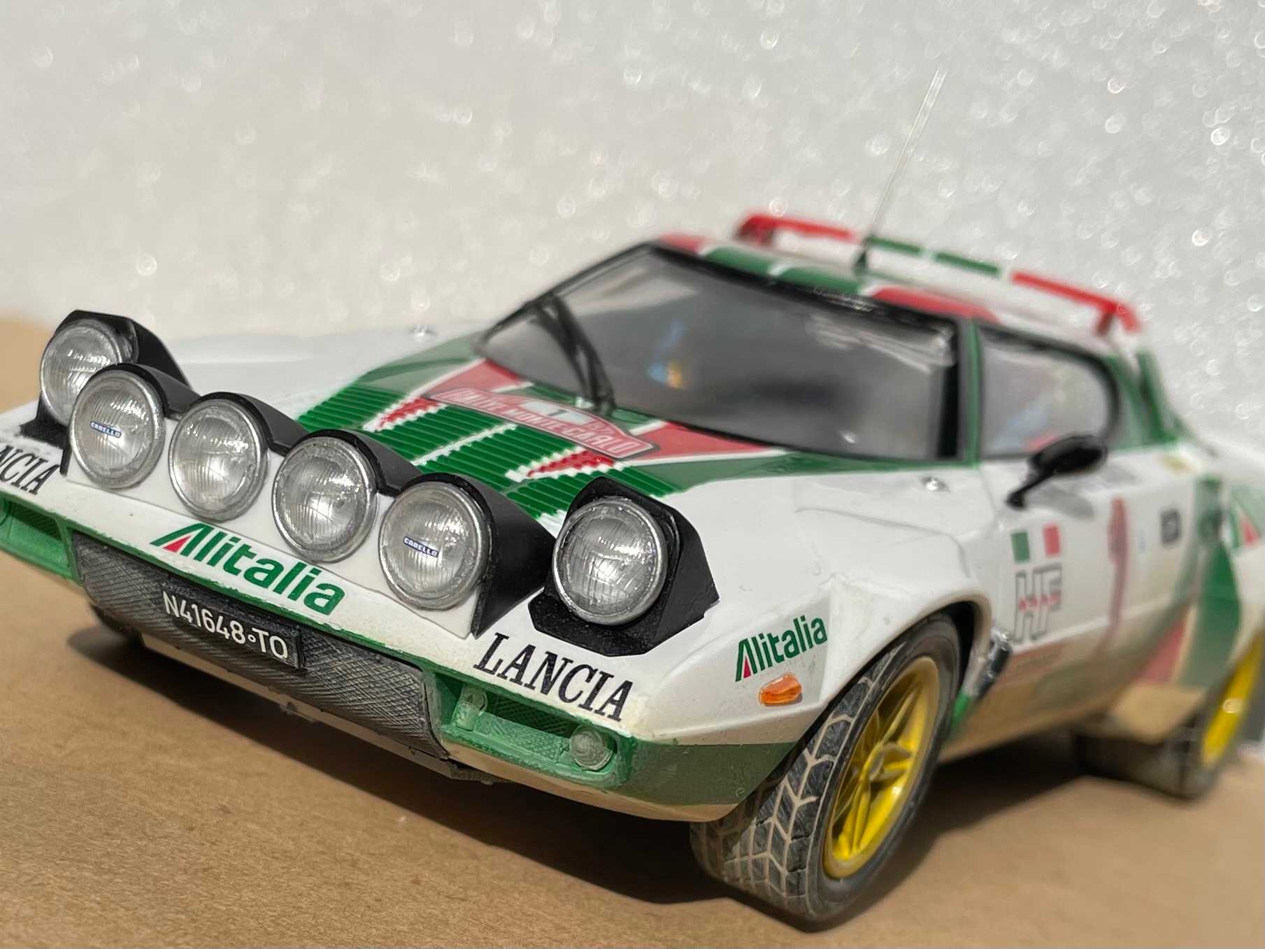 ハセガワ ランチア ストラトス HF '1977 モンテカルロ ラリー ウィナー