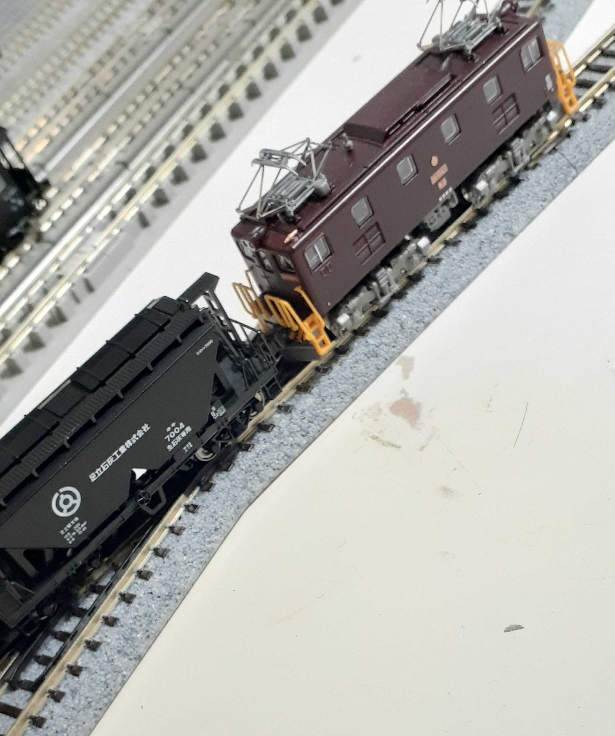 🔴入線 Kato 10-1158 伯備線 石灰輸送貨物列車 12両ｾｯﾄ - 竹ノ塚総合