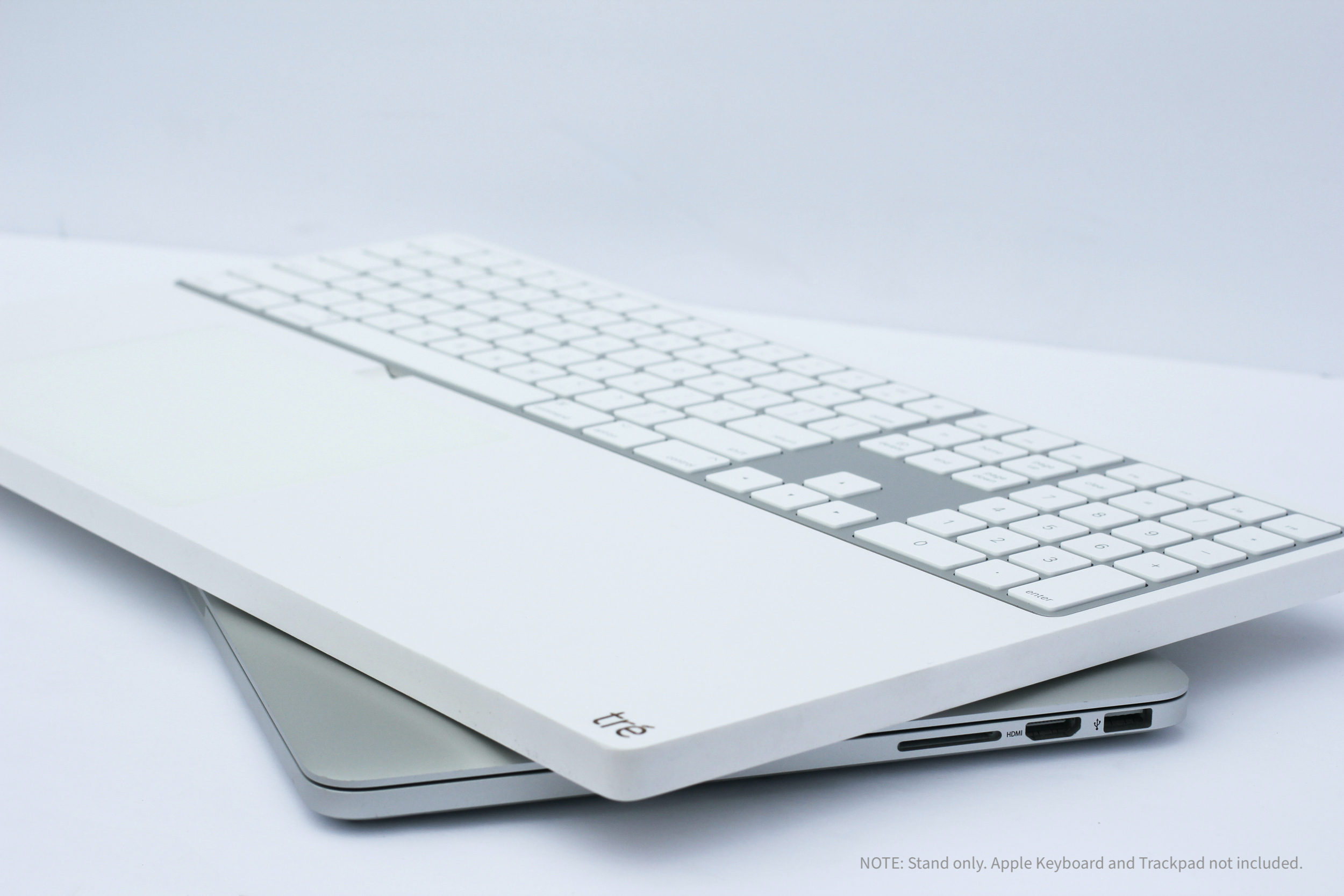 The big tré (white) | Apple Magic Keyboard Numeric Keypad and