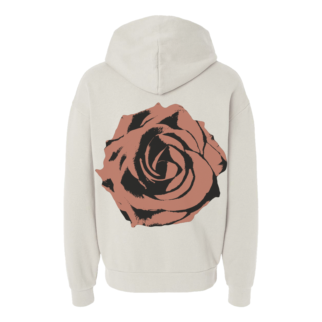 A Flair for the Dramatic Rose Hoodie Ivory - Pierce The Veil