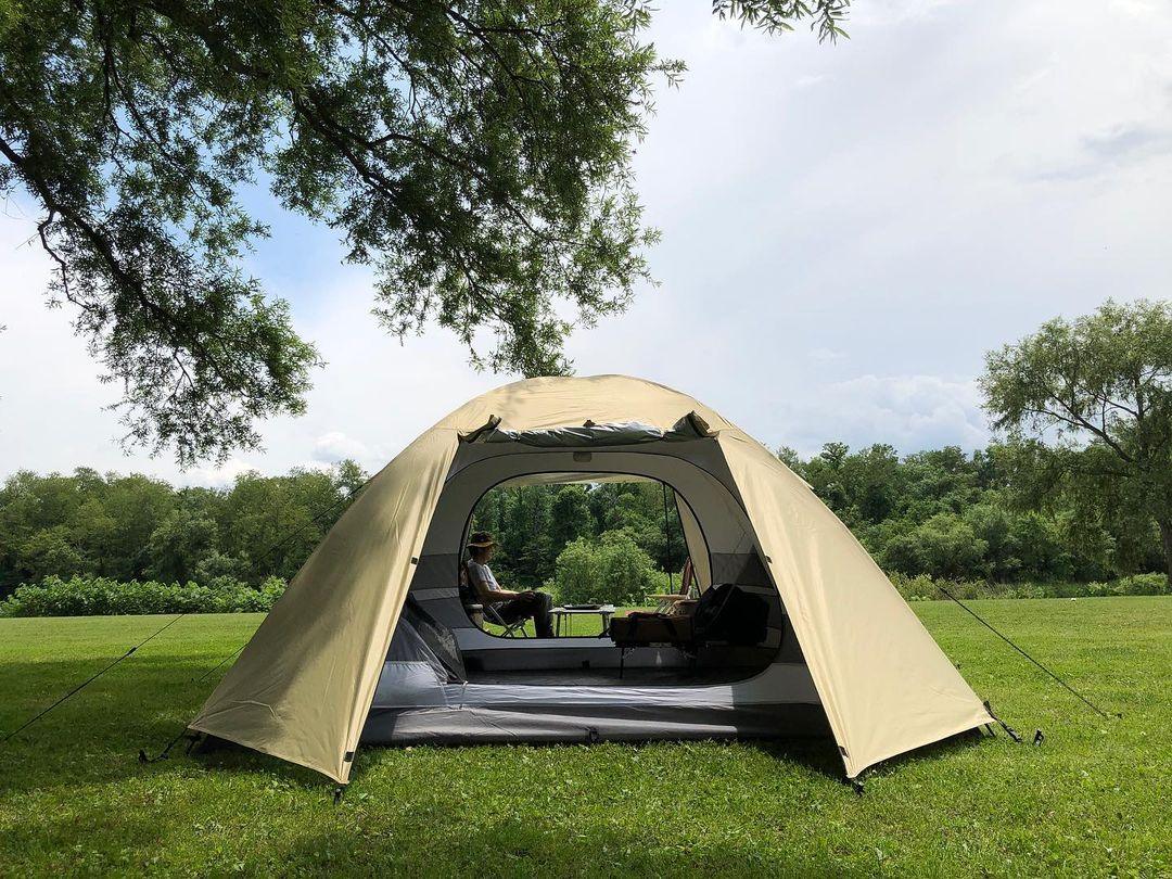 パーティー ドームテント 大型ドームテント 4〜6人用 家族 おしゃれ