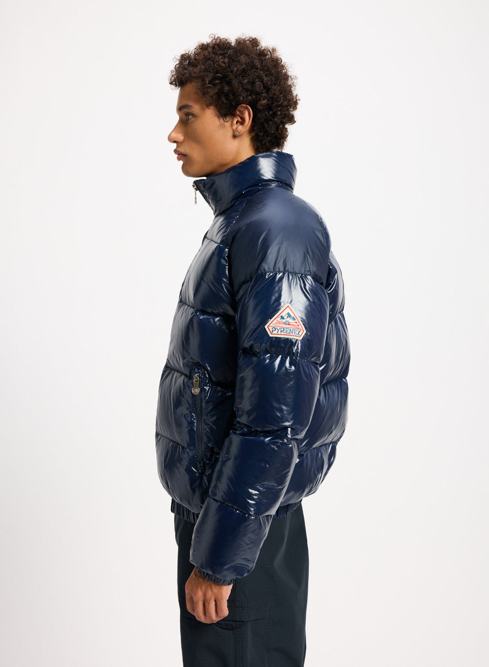 Vintage unisex shiny down jacket Mythic | Pyrenex