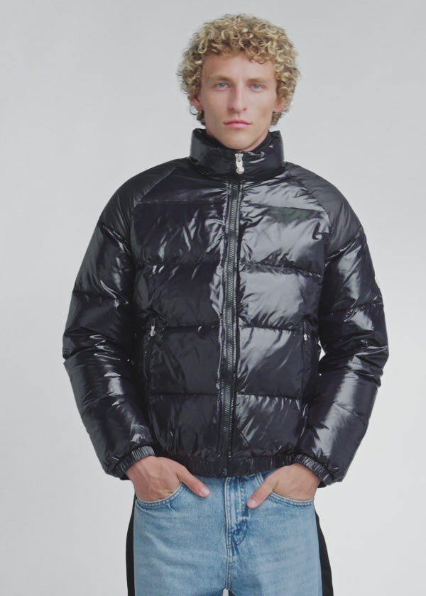 Vintage unisex shiny down jacket Mythic | Pyrenex