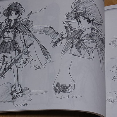 THE ART OF KLK Vol.2 Kill la Kill Design art Doujinshi Book