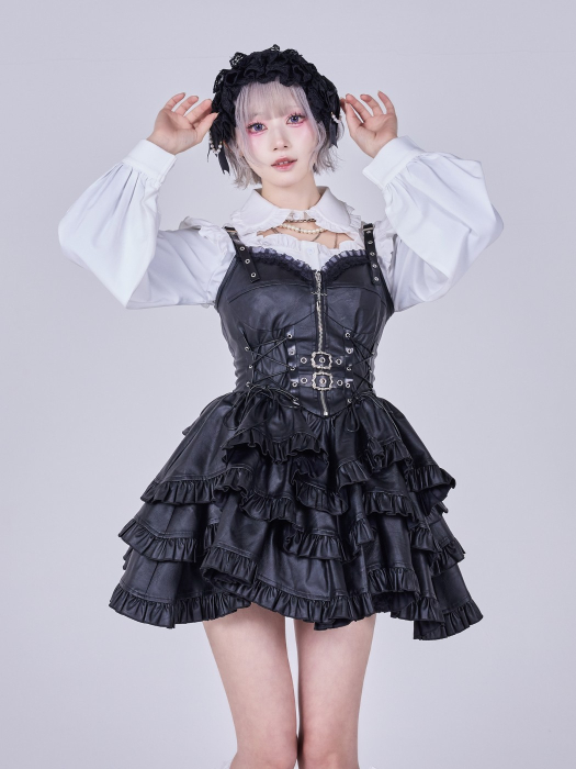 IMVAL / Layered Frill Dress - QOOZA