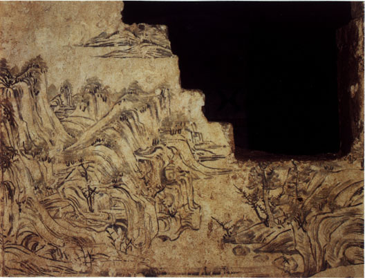 中国絵画史ノート 五代 水墨山水画 花鳥画の発展