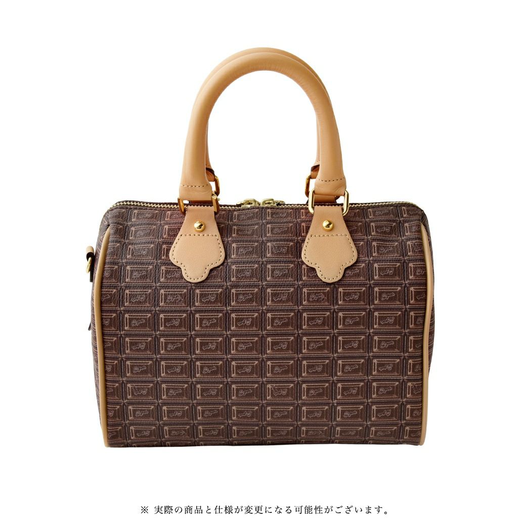 残り1点】チョコレート・ミニ ボストンバッグ | Q-pot. ONLINE SHOP