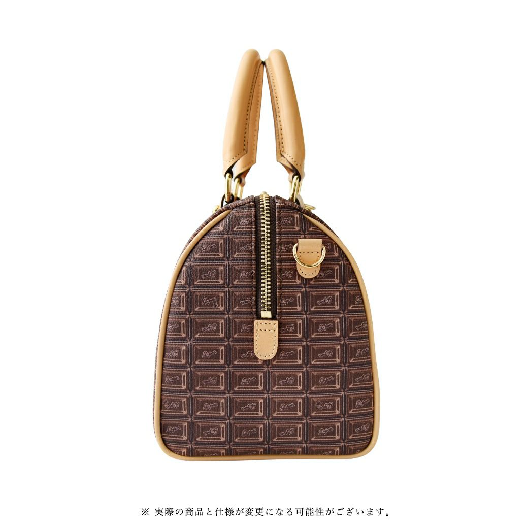 残り1点】チョコレート・ミニ ボストンバッグ | Q-pot. ONLINE SHOP