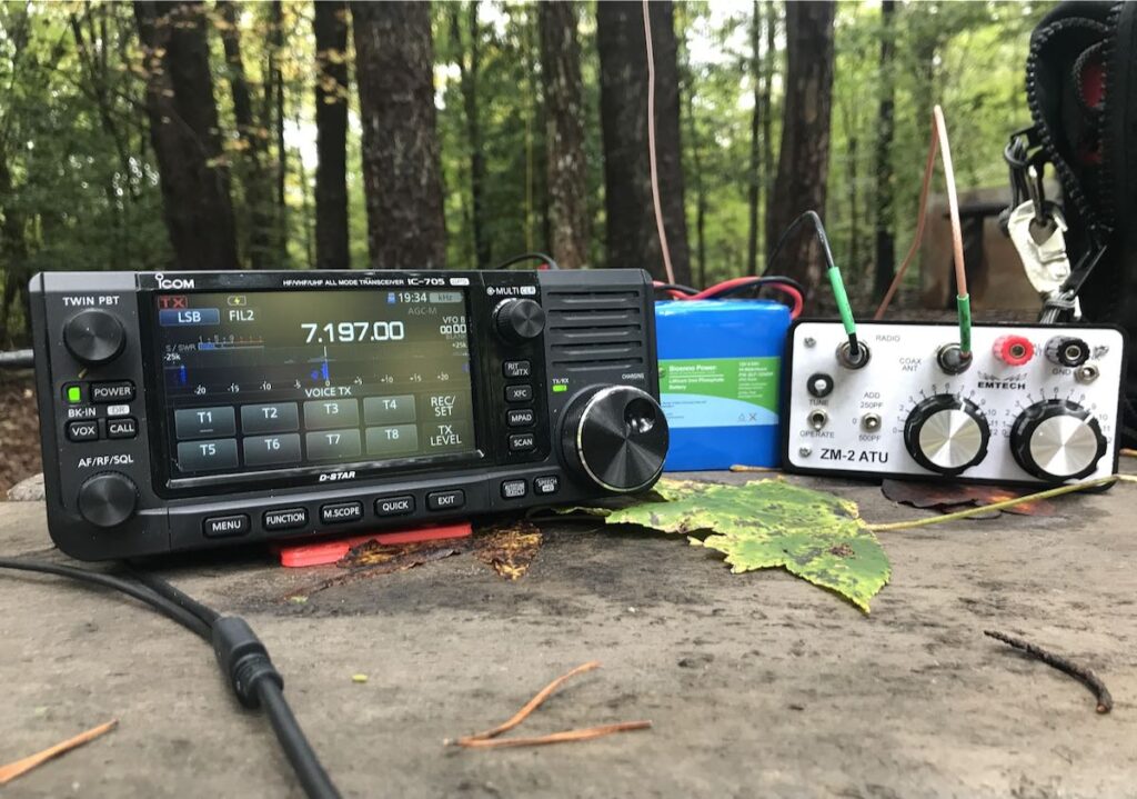 The Icom IC-705 might be a 'Holy Grail' portable QRP SSB