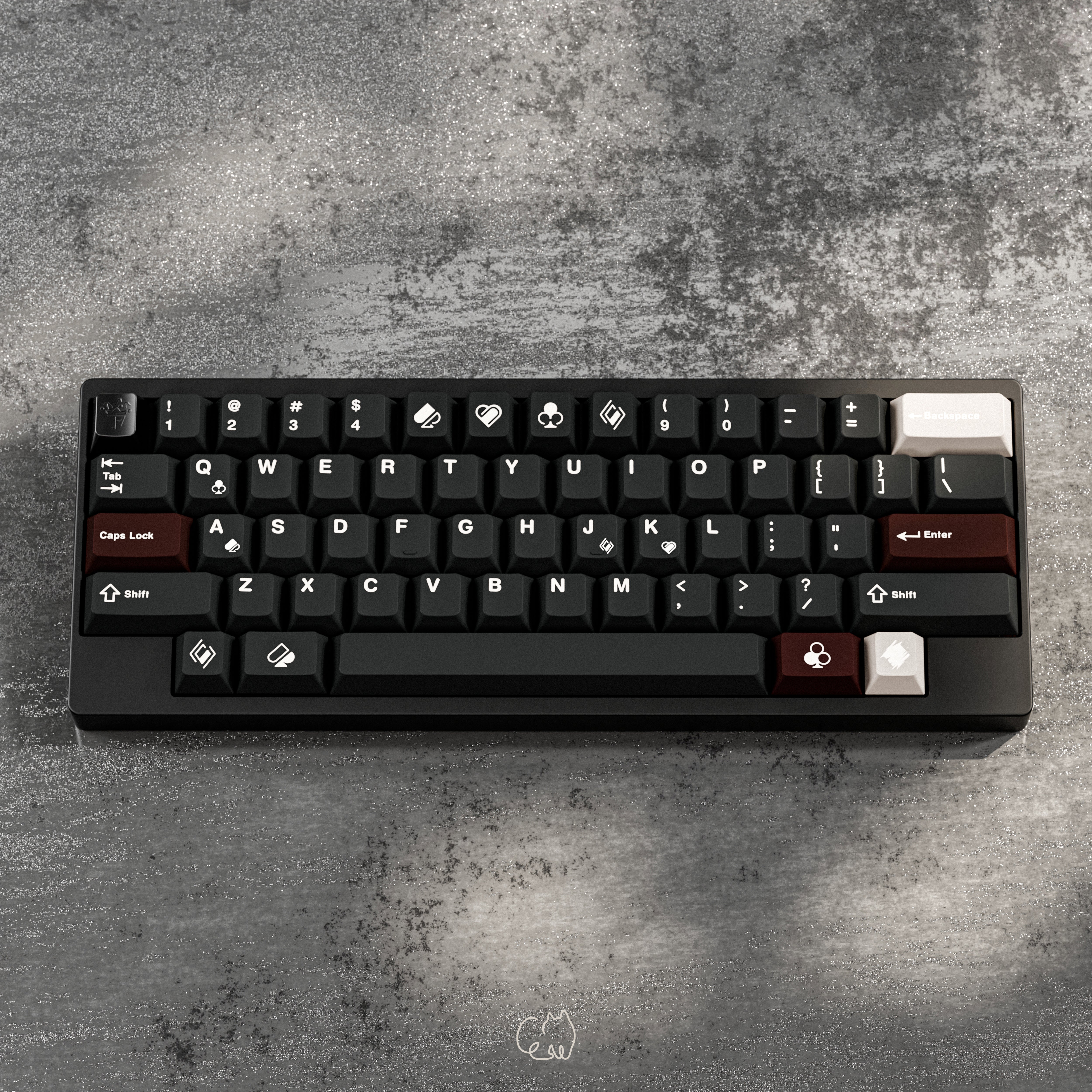 MW Poker R2 Keycaps – qwertyqop