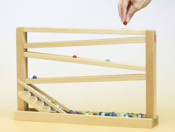 木のおもちゃ カルテット / シロフォン付玉の塔｜ベック社 正規品