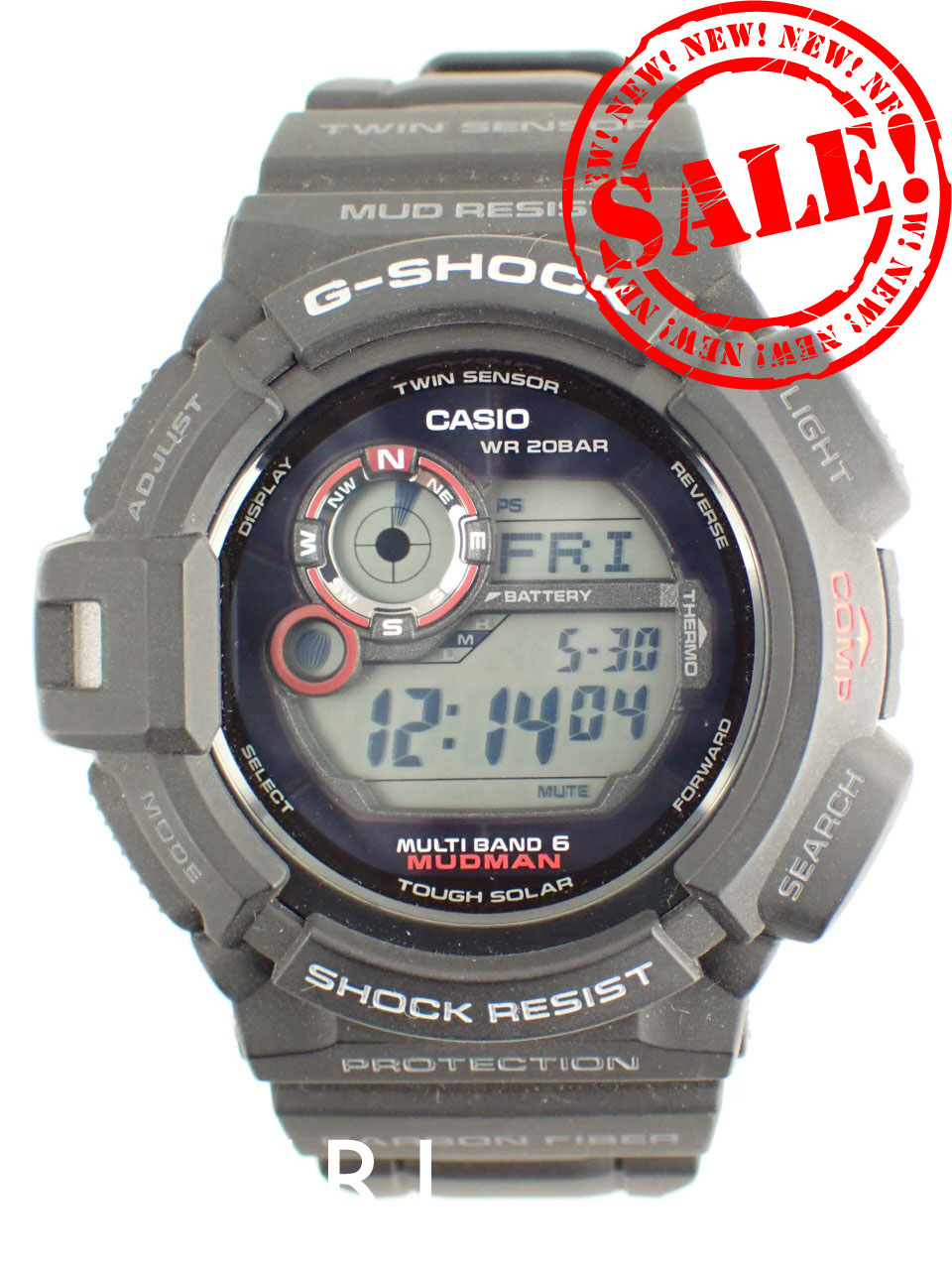 カシオ G-SHOCK マスターオブG マッドマン GW-9300-1JFを最安値で販売
