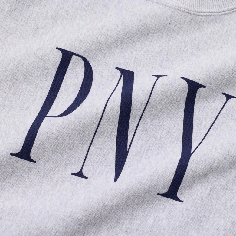 PHEENYのequipmentシリーズから、「PNYロゴ」スウェット第2弾が発売中