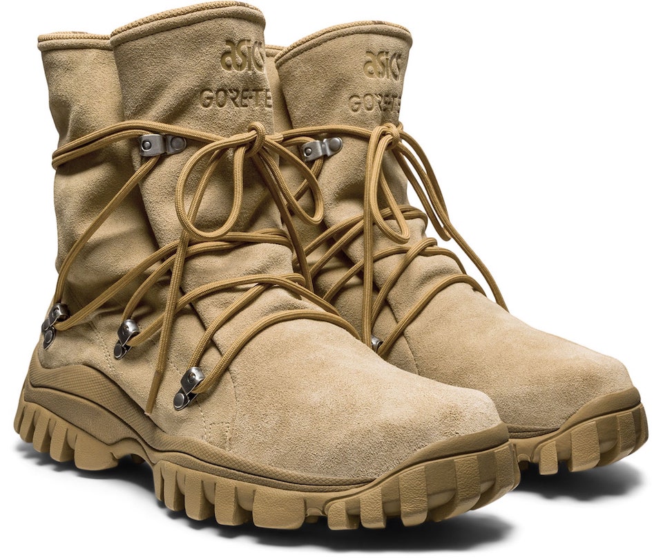 nonnative × asics のコラボ第二弾、「GEL-YETI」をベースにした