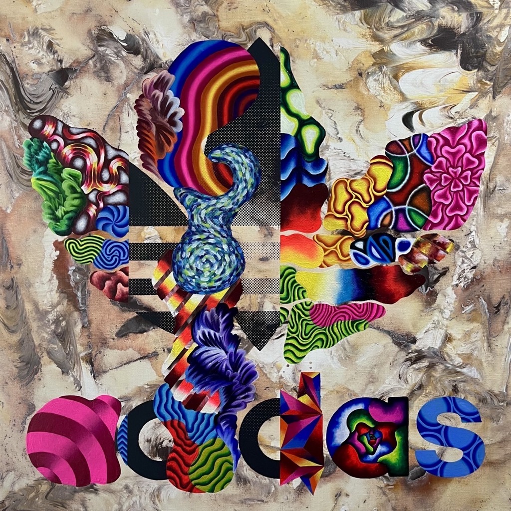 銀座 蔦屋書店 現代アーティスト鈴木一世とアディダス オリジナルスの