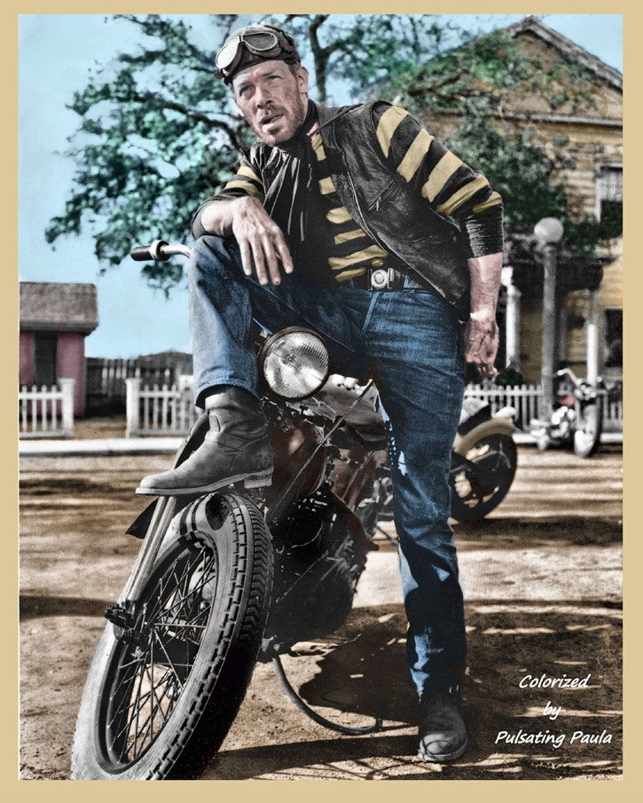 ☆ヴィンテージ50's復刻モデル 高級ホースハイドレザー バイカー