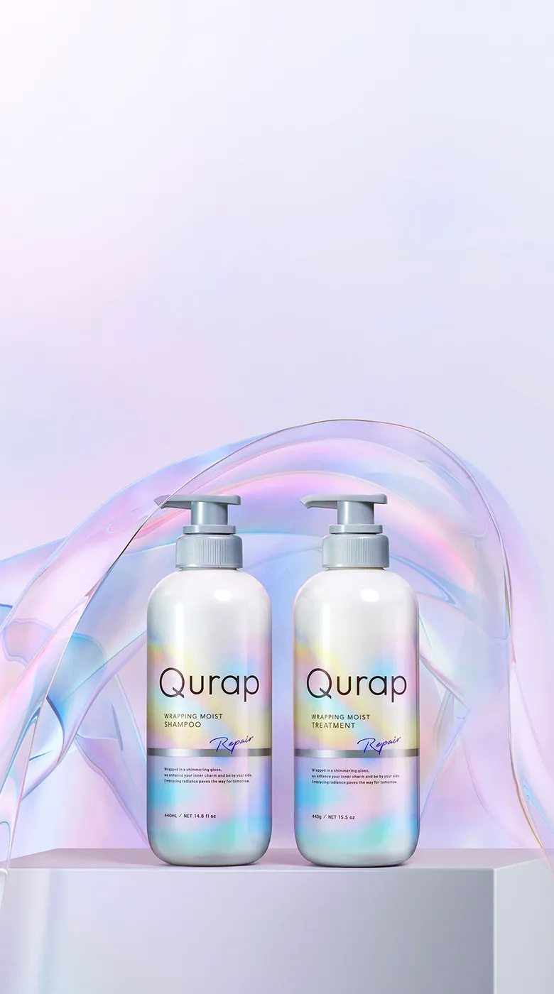ラッピングモイスト シャンプー/トリートメント｜Qurap（キュラップ