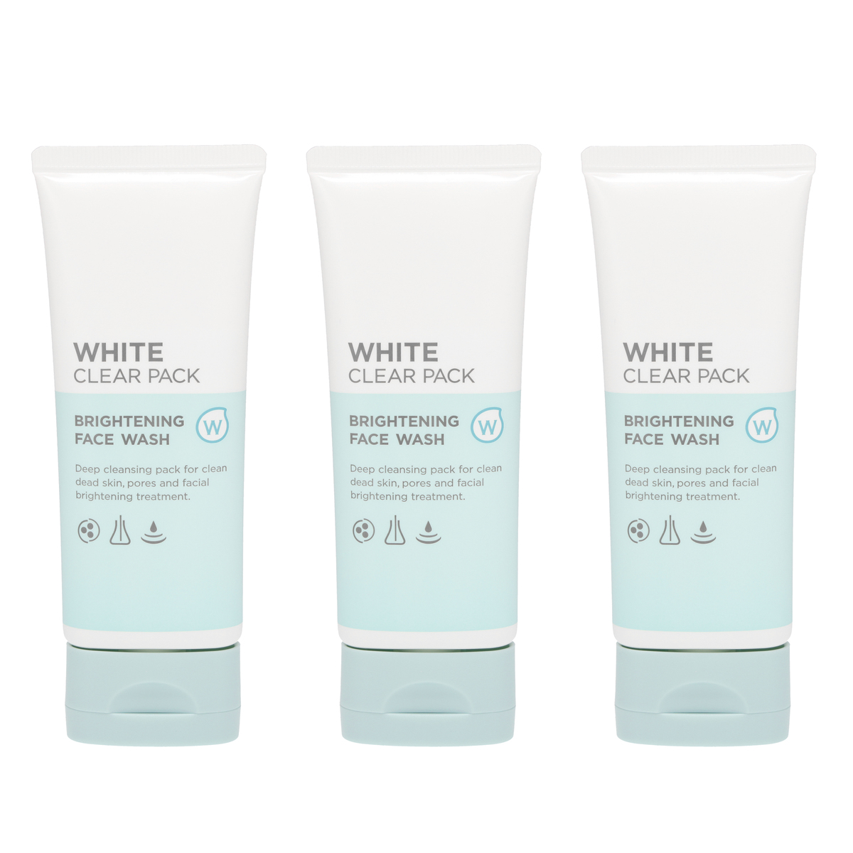 ホワイピュア 薬用W・ホワイトクリアパック3本セット ホワイピュア
