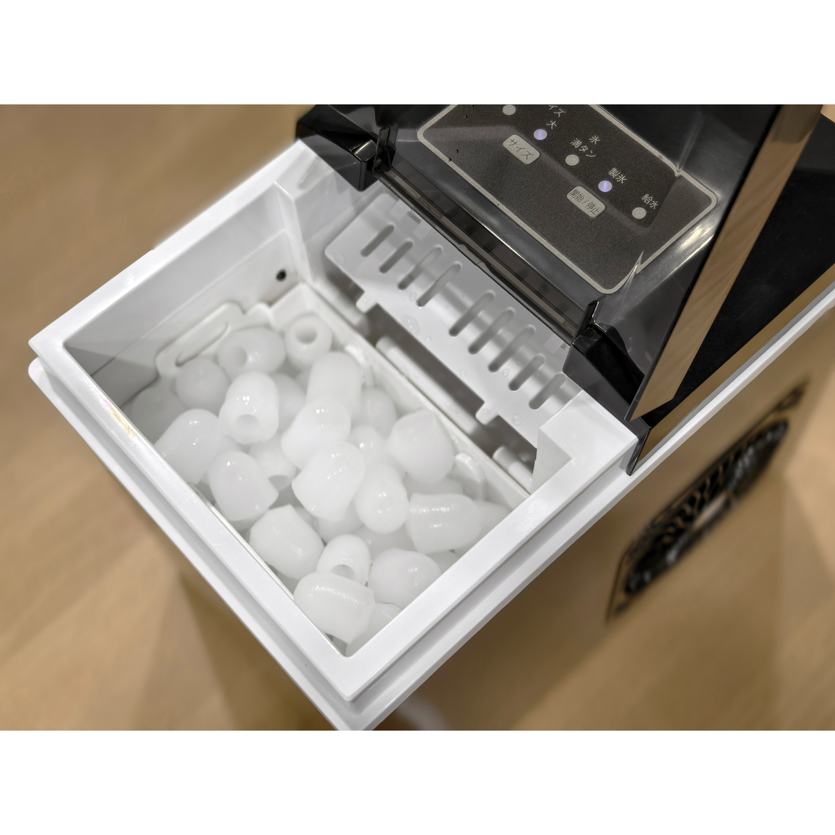 家庭用高速製氷機 自動洗浄機能付き - QVC.jp