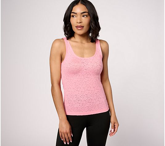 Breezies Lace Elegance Smooth Camisole - QVC.com